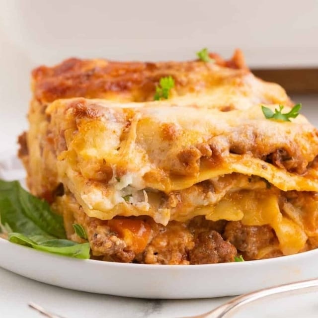 Meat Lasagna.