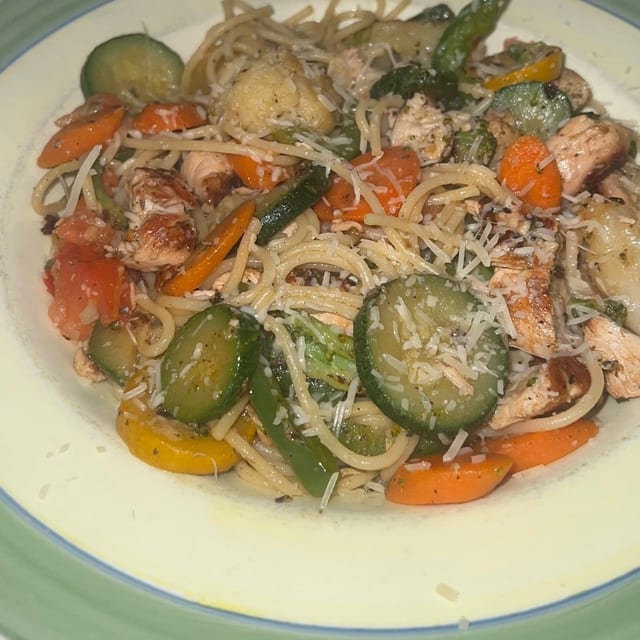 Vegetable Spaghetti.
