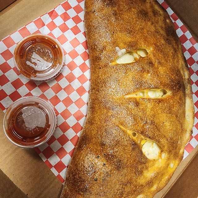 Meat Calzone.