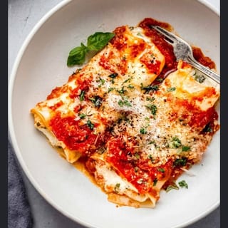 Cheese Manicotti