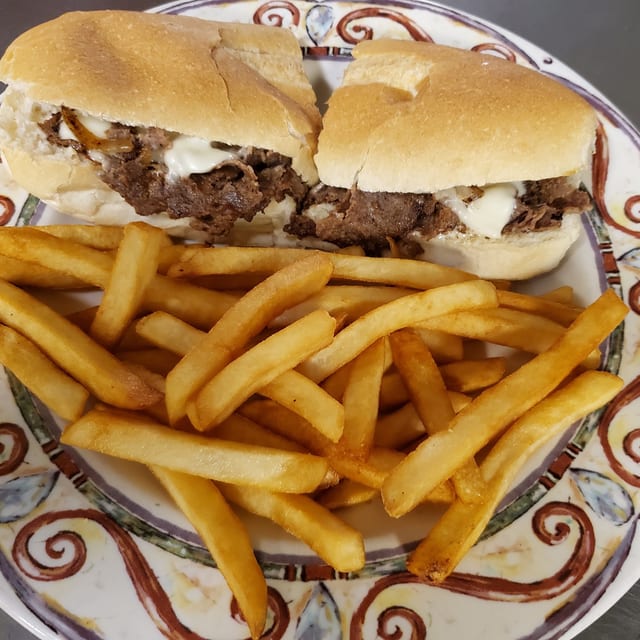 Cheese Steak Special Sandwich.