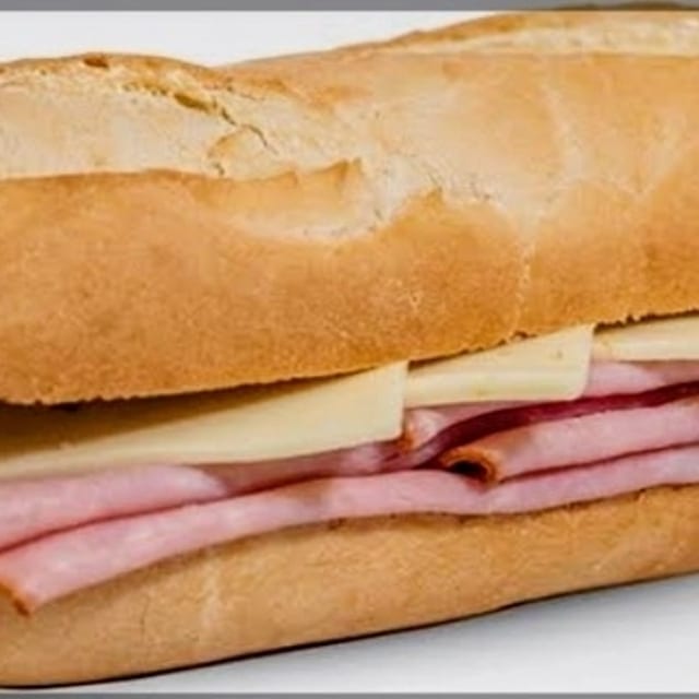 Ham & Cheese Sub.