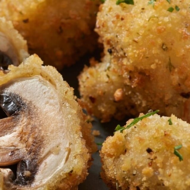 Fried Mushrooms.