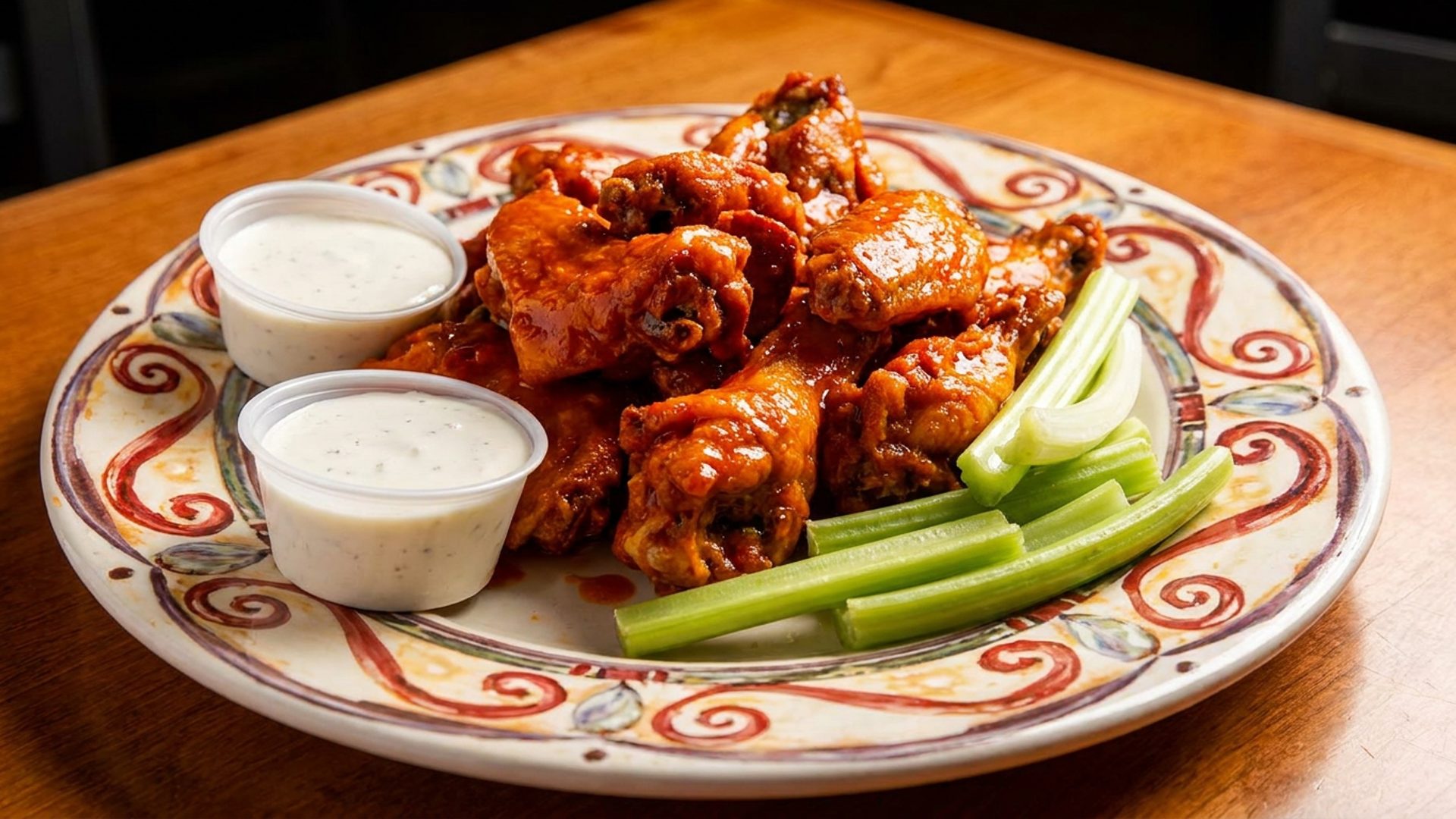 Wings and the flounder special